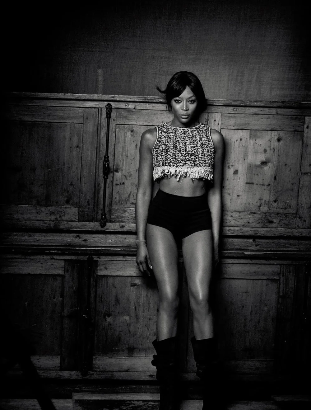 Naomi Campbell Smokes The Lens Of Peter Lindbergh For Numéro 192